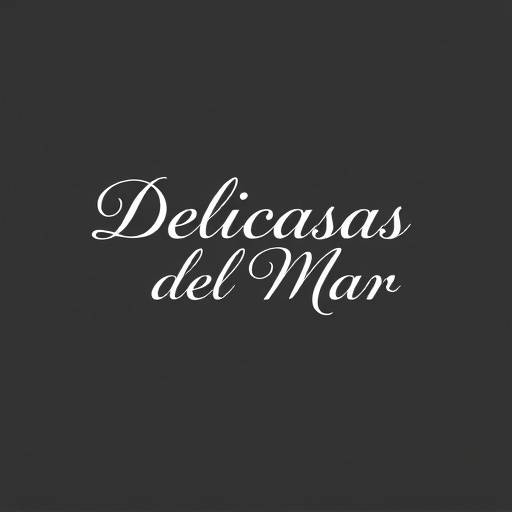 Logotipo de cliente, Restaurante Delicias del Mar, con un diseño moderno y elegante